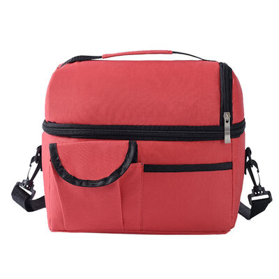 

Insulation Single Shoulder Backpack Portable Back Milk Bag Large Capacity Refrigerated Bag Double Lunch Bag