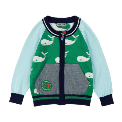 

Childrens Cartoon Print Fashion Cardigan 2018 New Autumn Boys Casual Outerwear Children Tops Coats Kids Clothing 1-5Y