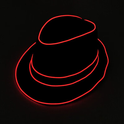 

Fashion Men Women Light Up EL Wire Cap Glow Club Party Hat for Night Camping LED Light Up for Travel Party Concert Stage Show X