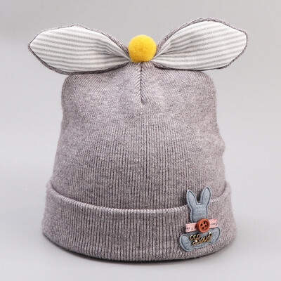 

Knitted cotton baby pullover cap single cap autumn&winter new Korean cartoon cute boys&girls baby hat