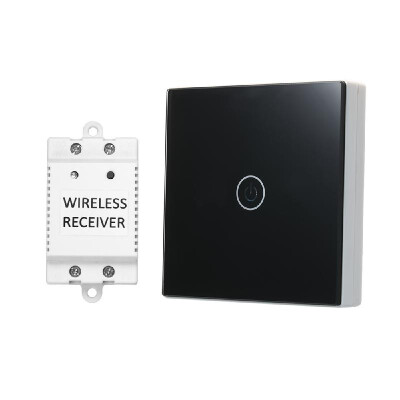 

Wireless Light Switch 3 Gang OnOff Switch for Lamps Lighting Appliances 1 Switch 3 Receiver for Home Office Hotel Warehouse Bla