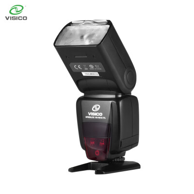 

VISICO Camera Flash Speedlite E-TTL Built-in 24G Wireless Trigger System 18000s High-Speed Sync with LCD Display Hot Shoe for Ca