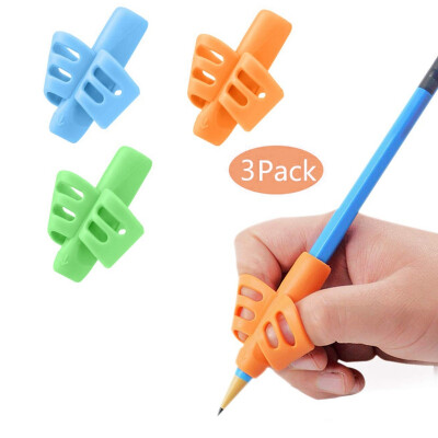 

Children Pen Writing Aid Grip Set Pencil Grips For Personalized Gift Kids Handwriting Aid Finger Posture Correction Tool Kit