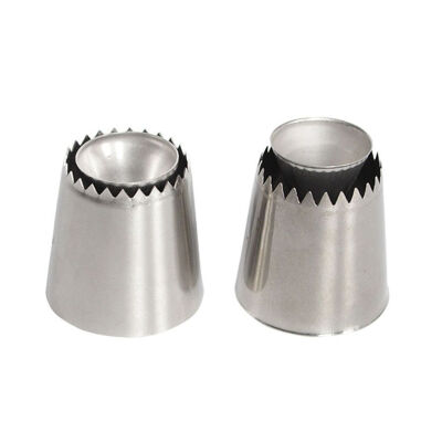 

AB Type Stainless Steel Cookies Nozzle Cream Mouth Biscuit Mold Cake Decorating Pastry Tip