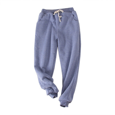 

Winter Cashmere Warm Harem Pants Women Casual Trousers Warm Thick Sheep Wool Loose Trousers Hot