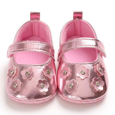 

Girl Shoes Toddler Soft Soled Walking Shoes Baby Girl Flower Design Anti-Slip Casual Sneakers baby first walkers