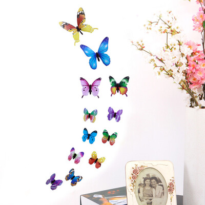 

Gobestart 3D DIY Wall Sticker Stickers Butterfly Home Decor Room Decorations New BU