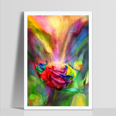 

Gobestart 5D Embroidery Paintings Rhinestone Pasted DIY Diamond Painting Cross Stitch Full Diamond