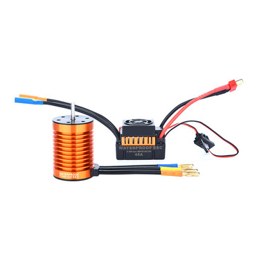

Tailored F540 4370KV Waterproof Brushless Motor For 110 RC Racing Car Boat