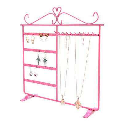 

Gobestart Wood Base metal Jewelry Holder Display Stand Dangle Earrings Hanging