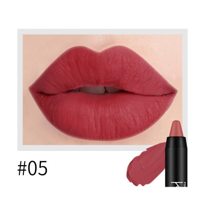 

Hot Sale Matte Lipstick Pencils Matte Cosmetics Lip Nude Beauty Women Makeup Red Color Waterproof Lip Lipstick Lips Cosmetics