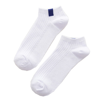 

Mens Shallow Mouth Pure Cotton Retro Socks Male Breathable Socks