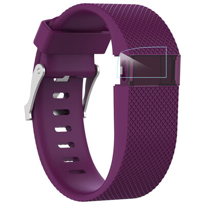 

〖Follure〗Replacement Wrist Band Silicon Strap ClaspProtector Film For Fitbit Charge HR