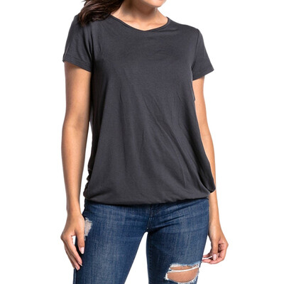 

Fashion Nursing T-shirts Womens Summer Breast Feeding Tshirt Solid Color Tops for Pregnant Women Maternity Breastfeeding Tees