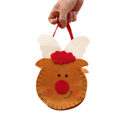 

Creative New Christmas Gift Bag Candy Bag Christmas Apple Gift Bag Christmas Decorative Santa Claus Sweet Bag