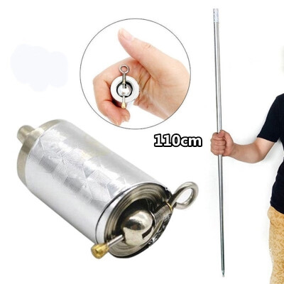 

2020 New 110cm Stainless Steel Telescopic Stick Portable Martial Arts Metal Magic