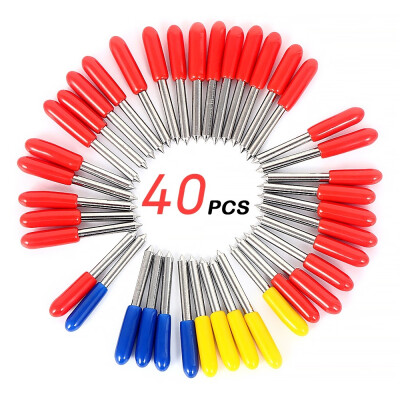 

40pcs 304560 Degree for Roland Cricut Cutting Plotter Carbide Cutter Blade