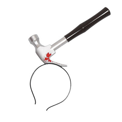 

New Halloween Party Cosplay Tricky Props With Scissors Blood Decor Hammer Headwear Head Band