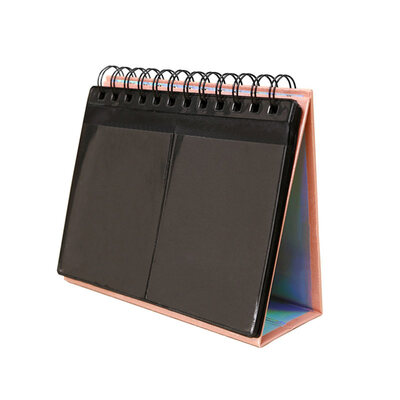 

68 Pocket 4 Inch Desktop Calendar Style Paper Photo Album Collection Book Gift
