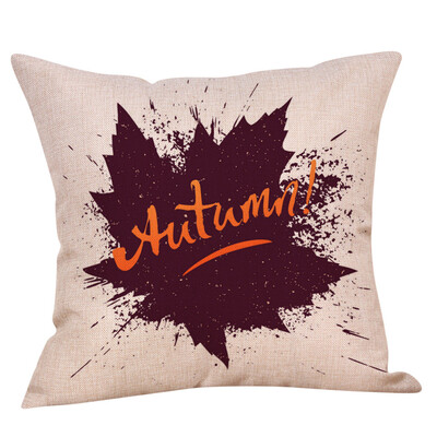 

〖Follure〗Thanksgivin Autumn Throw Pillow Cover Pillowcases Decorative Sofa Cushion Cover