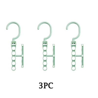 

〖Follure〗5Hole Space Saver Wonder Magic Hook Hanger Closet Organizer Space Save Practical