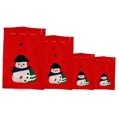 

Toponeto Christmas Gift Bag Candy Bag Santa Gift Bag Christmas Decoration Cloth Bag