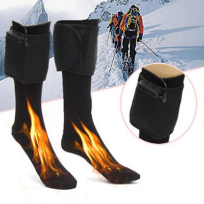 

Explosion Style Electric Socks Battery Box Heating Heating Socks Warm Socks black