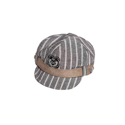 

8 Colors Striped Print Peaked Cap Children Classic Style Baby Cap Toddler Boy Girl Autumn Berets Hat