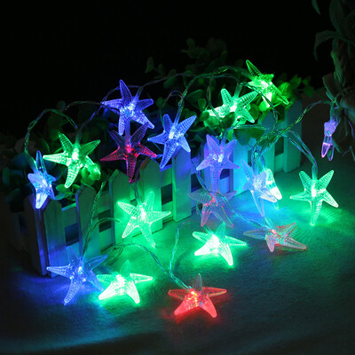 

Tailored Window Curtain Lights String Lamp House Party Decor Striking With 10 LED Beads