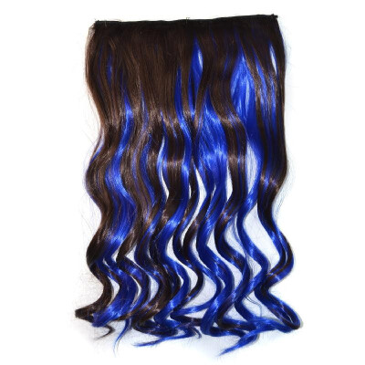 

High Temperature Fiber Curly Fake Hair Synthetic Clip in Hair Extensions Full Head Clip in Synthetic Hair for Women