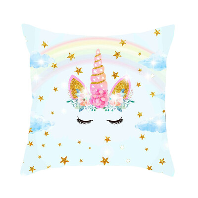 

Rainbow Cushion Cover Pillow Case for Home Decor Sofa Car Bed Perfect Gift for Girls&Boys