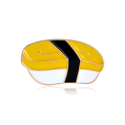 

Cute Cartoon Tunas Sushi Women Shirt Collar Pins Badge Brooch Enamel Food New