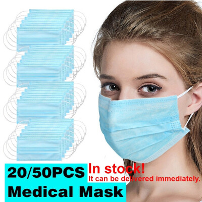 

2050PCS Adults 3-Ply Disposable Medical Masks Face Mask Dust Masks