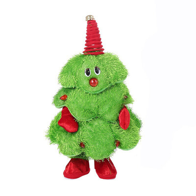 

YIWULAPlush Animated Stuffed Animal Toy Singing Dancing Light Up Figure Singing Dance