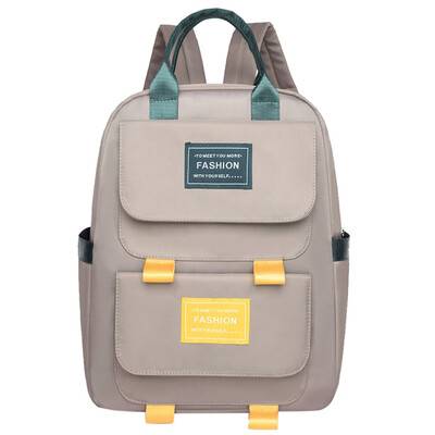 

Tailored 2019 Unisex Retro Large Capacity Bag Casual Student Backpack Fashion Backpack