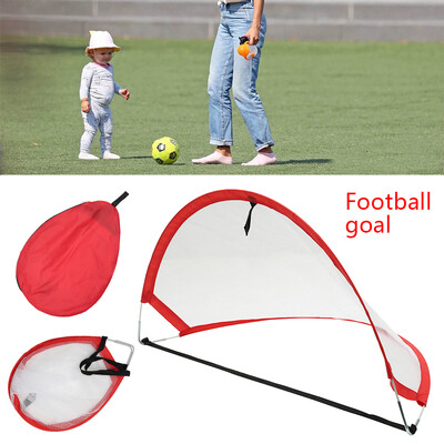 

Kids Outdoor Play Training Toy Gate Soccer Portable Football Goal Pop Up Net