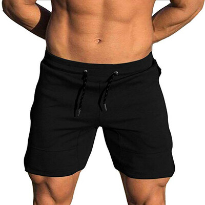 

Gobestart Mens New Summer Sweat-Absorbing Breathable Running Training Short Fashion Short