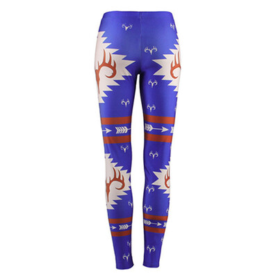 

Yeleo Trosetry Womens Christmas Snowflake Deer Cat Printed Pants Xmas Stretch Leggings