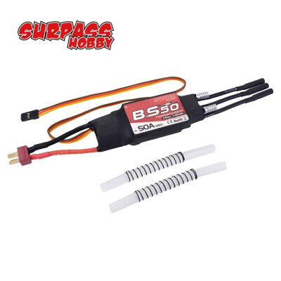 

Tailored SURPASSHOBBY Waterproof 50A70A90A RC Boat Brushless 2-6S Lipo BEC for RC Boat