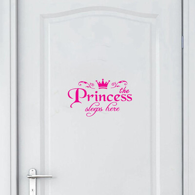 

JPGIF Princess Home Decor Wall Sticker Decal Bedroom Door Vinyl Art Mural