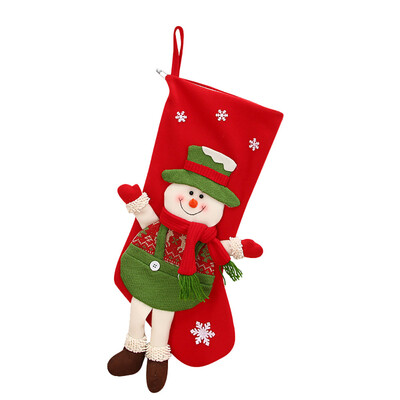 

Tailored Christmas gifts Candy Beads Christmas Santa Claus Snowman Socks Decorations