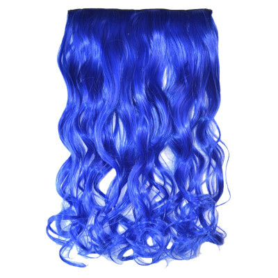 

Gobestart Cosplay Type Wigs Long Curly Hair Blue