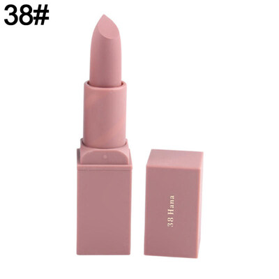 

Tasteless Lipstick Matte Square Tube Lipstick Vitamin E Moisturizing Cosmetics