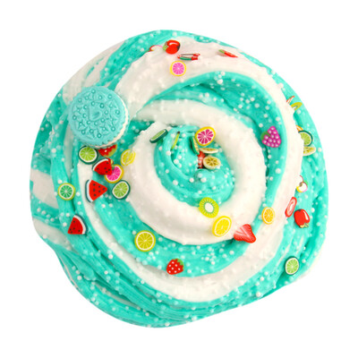 

〖Follure〗Fluffy Biscuits Fruit Fluffy Slime Scented Stress Relief Sludge Toy Kids Adults