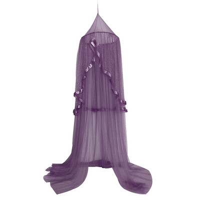 

Toponeto Kids Baby Bedding Round Dome Bed Canopy Netting Bedcover Mosquito Net Curtain