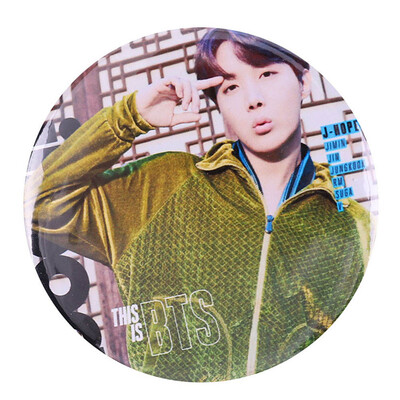 

KPOP BTS Bangtan Boys Photo Same Style Alloy Badge Cute Cartoon Brooch Bag Pendant Boys Girls Accessories Hot Gift for Fans