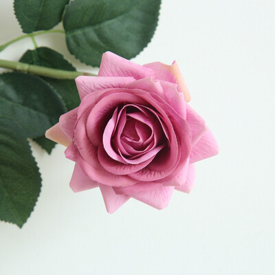 

Gobestart Artificial Fake Western Rose Flower Peony Bridal Bouquet Wedding Home Decor A