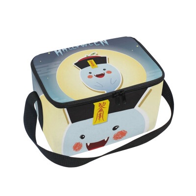 

ALAZA Lunch Box Insulated Lunch Bag Large Cooler Chinese Zombie Tote Bag