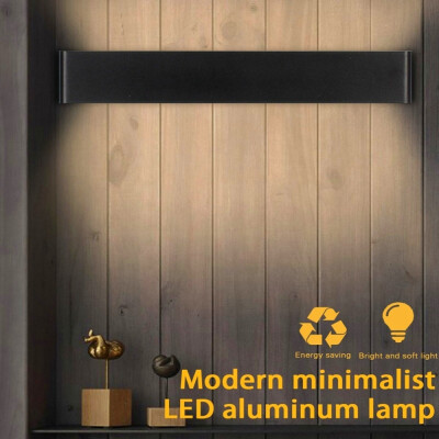 

Modern Minimalist Wall Light Indoor LED Sconce Up&Down Lighting Mirror Front Lamp Living Room