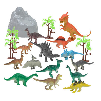 

YIWULA14pc Bag Of Dinosaurs Kids Dinosaur Figures Model Toys New Model Playset Toys